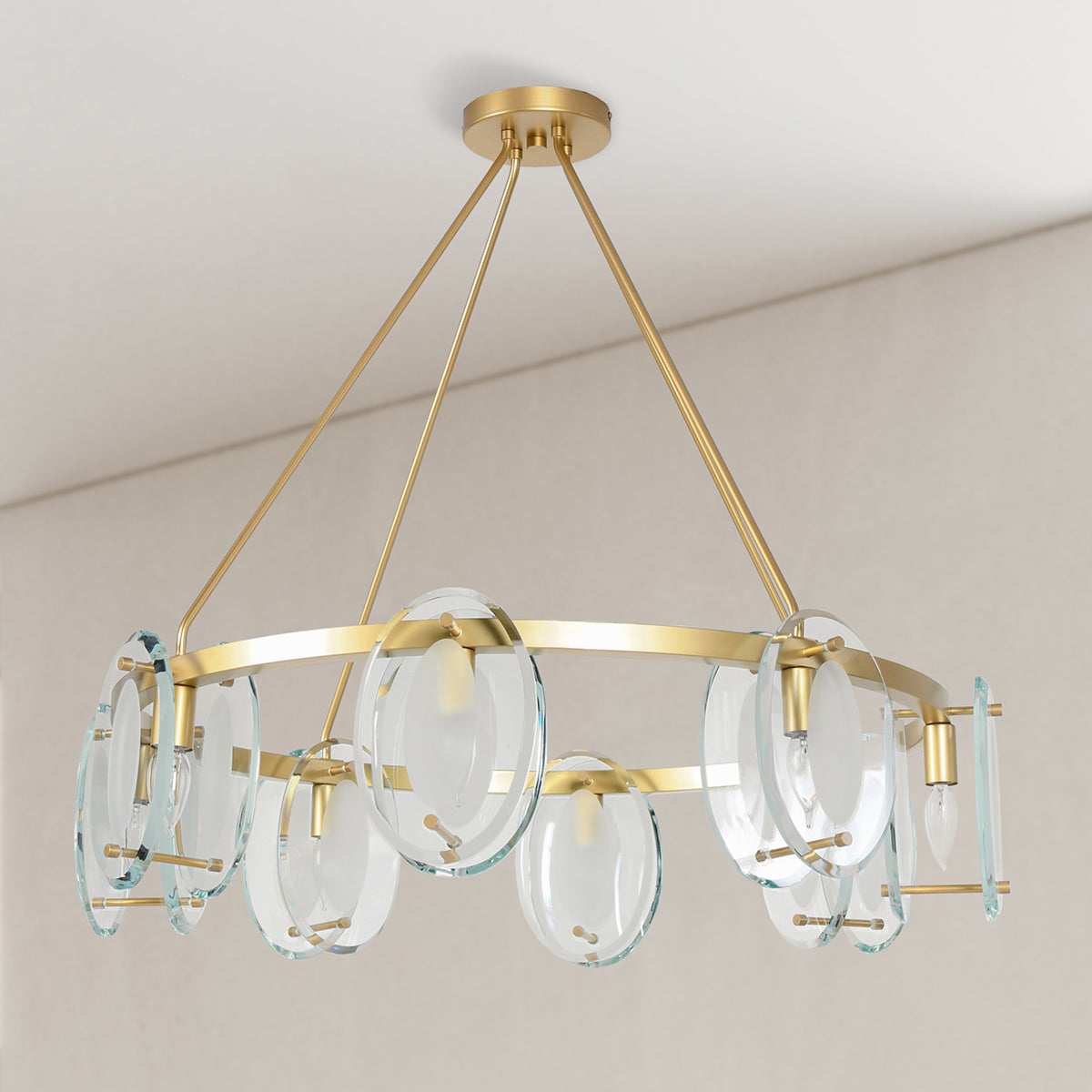 Gina Chandelier - Gold