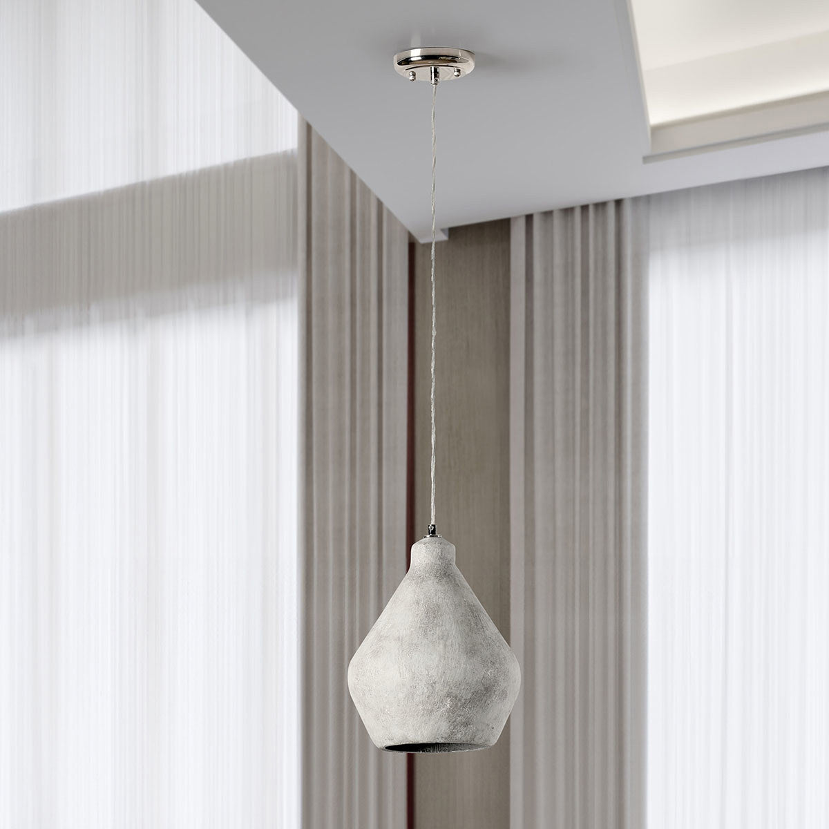 Jerry Pendant - Light Gray