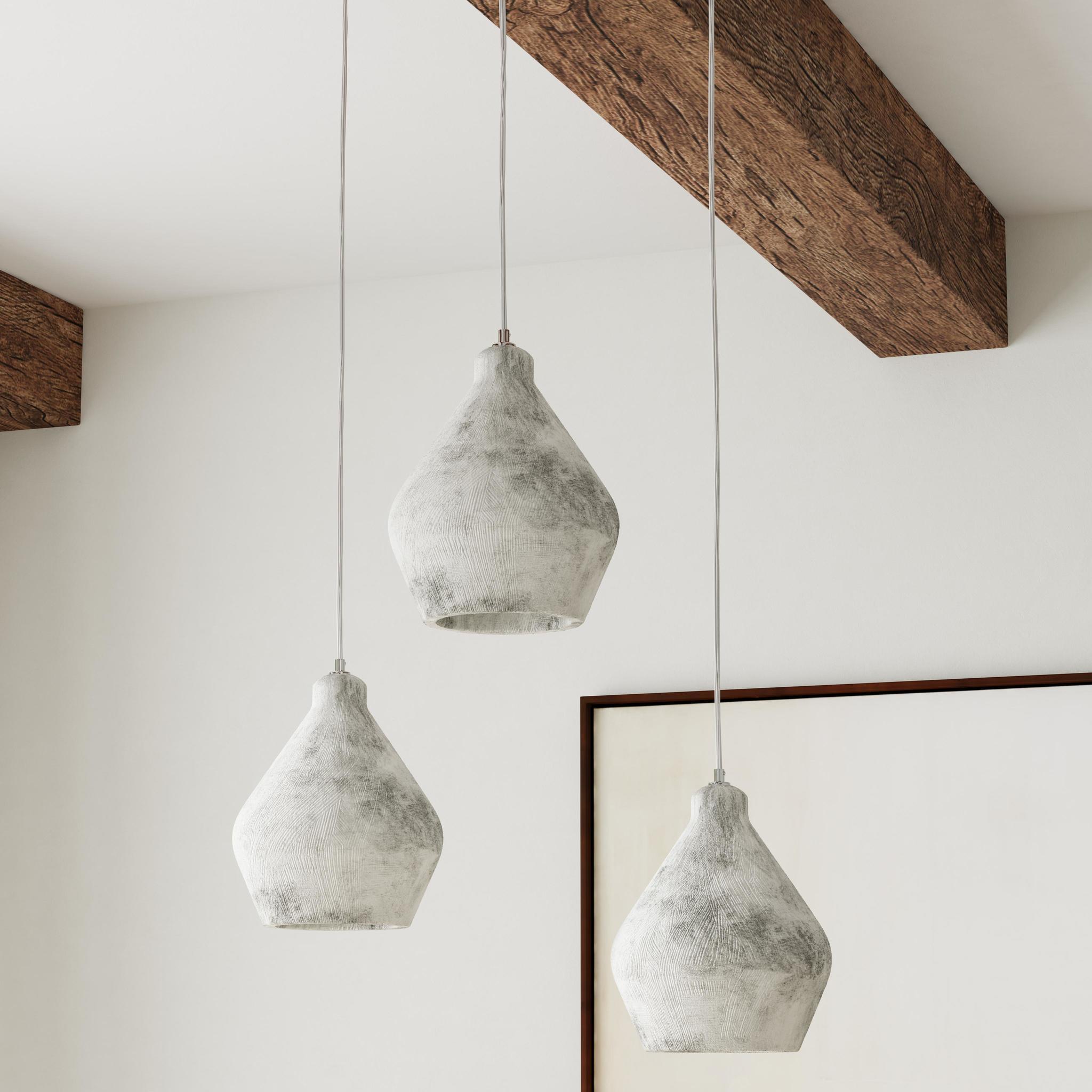 Jerry Pendant - Light Gray
