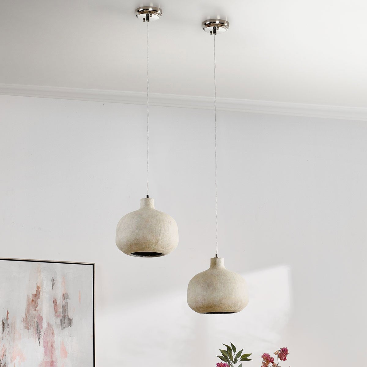 Jodi Pendant - Antique White