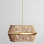 Wendy Chandelier - Natural/Gold