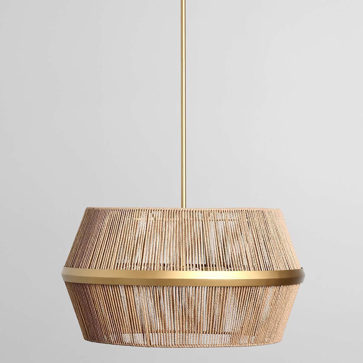 Wendy Chandelier - Natural/Gold