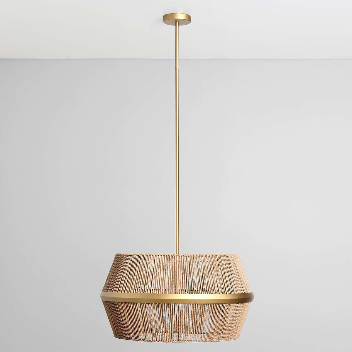 Wendy Chandelier - Natural/Gold