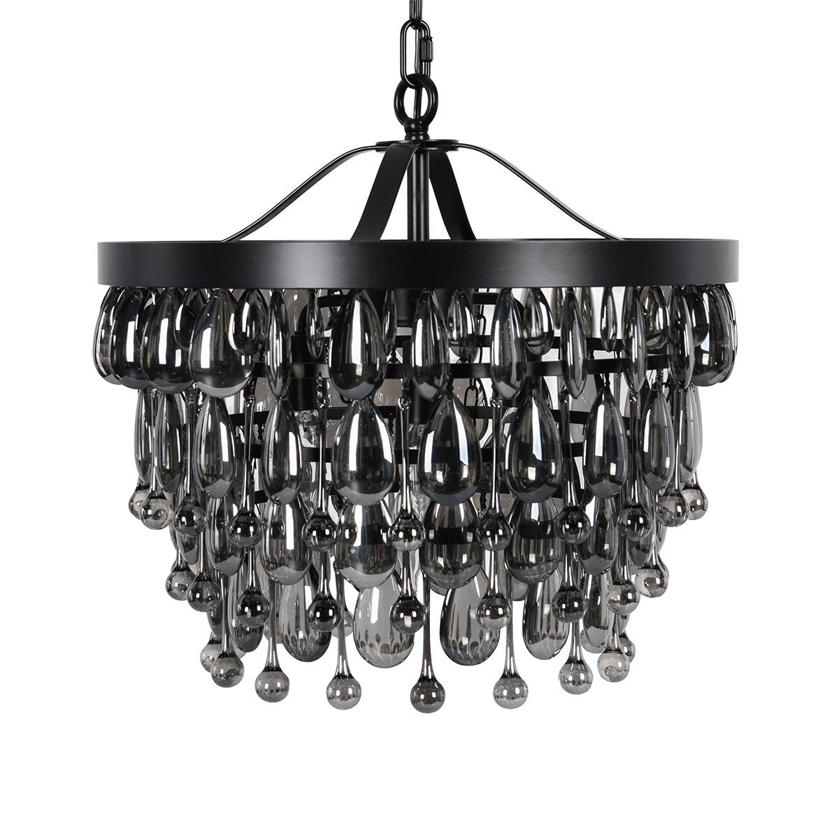 Renata Chandelier - Black - Medium