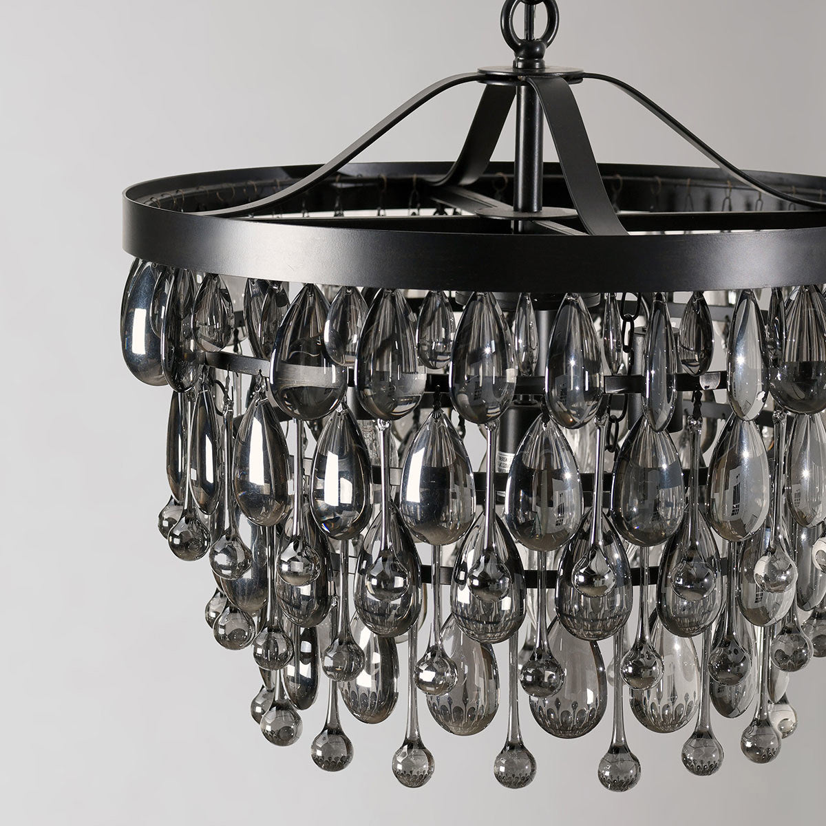 Renata Chandelier - Black - Medium