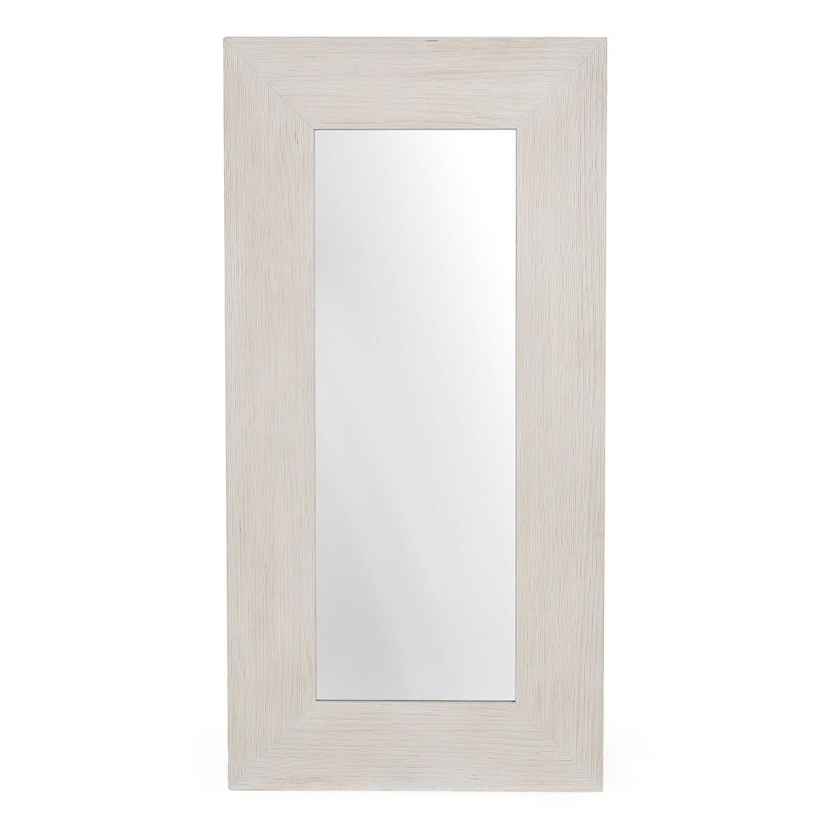 Claire 86" Floor Mirror - White