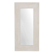 Claire 86" Floor Mirror - White
