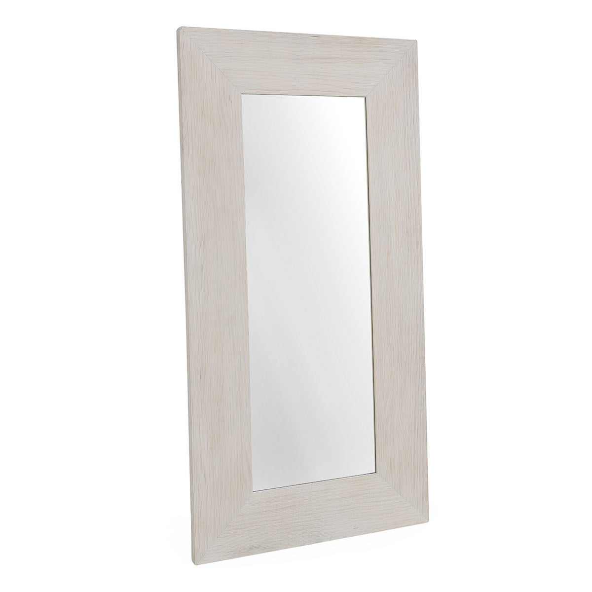 Claire 86" Floor Mirror - White