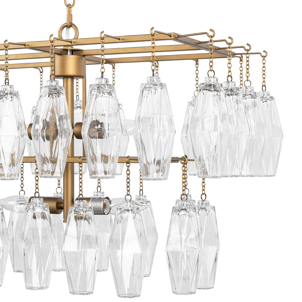Tressia Chandelier - Brass