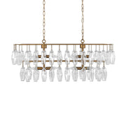 Tressia Glass Round Chandelier