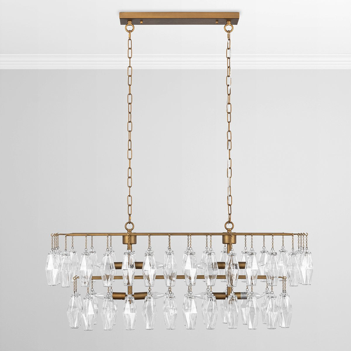 Tressia Chandelier - Brass