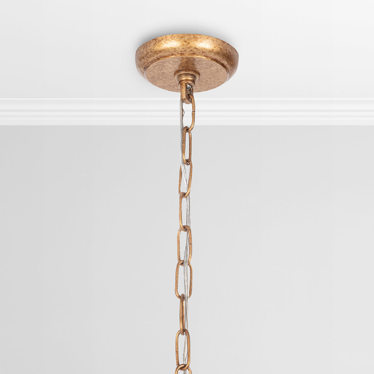 Sarmiento Pendant - Natural/Gold - Large