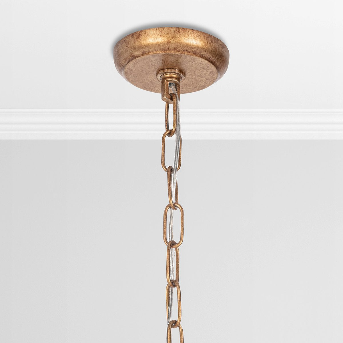 Sarmiento Pendant - Natural/Gold - Large