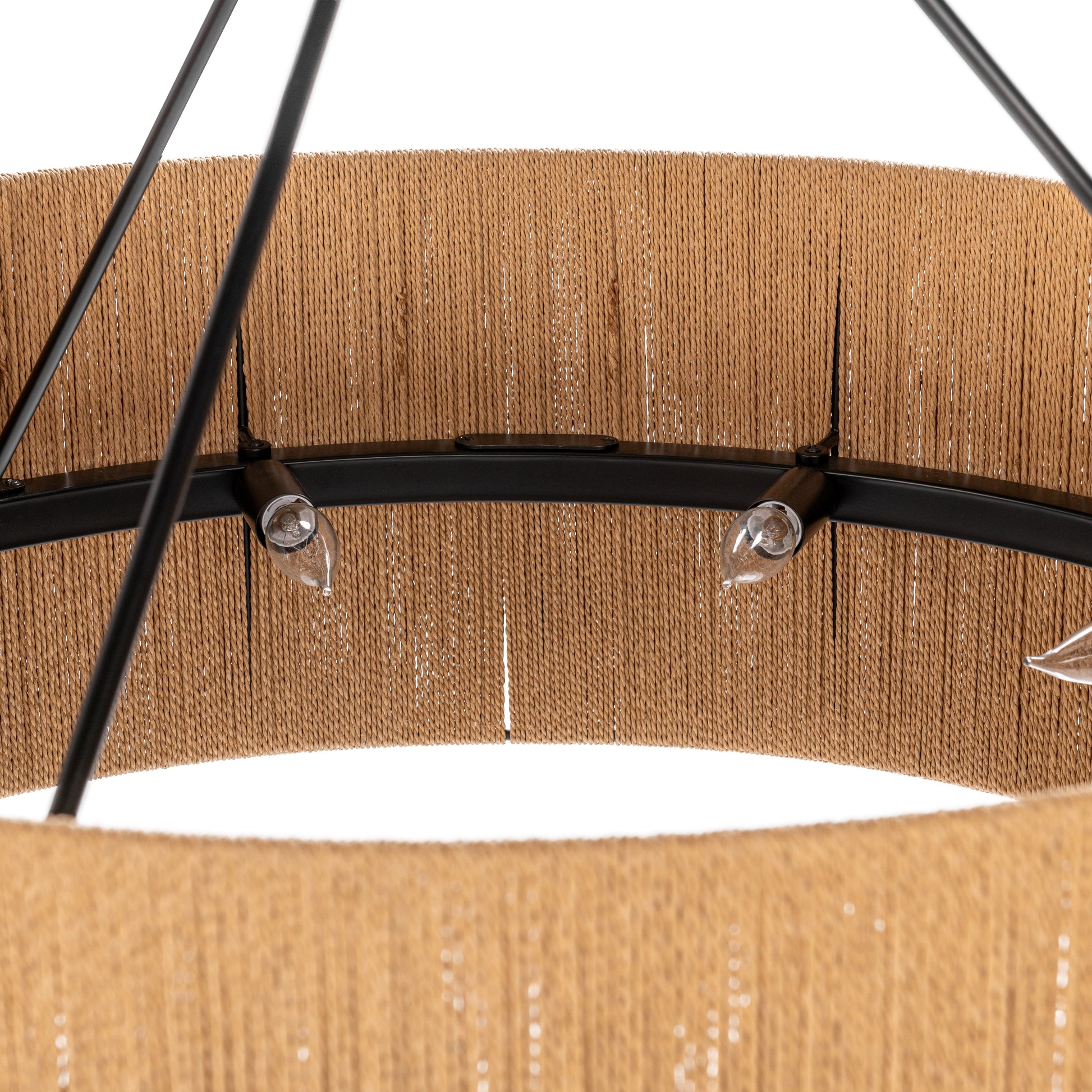 Dobson Pendant - Natural/Black