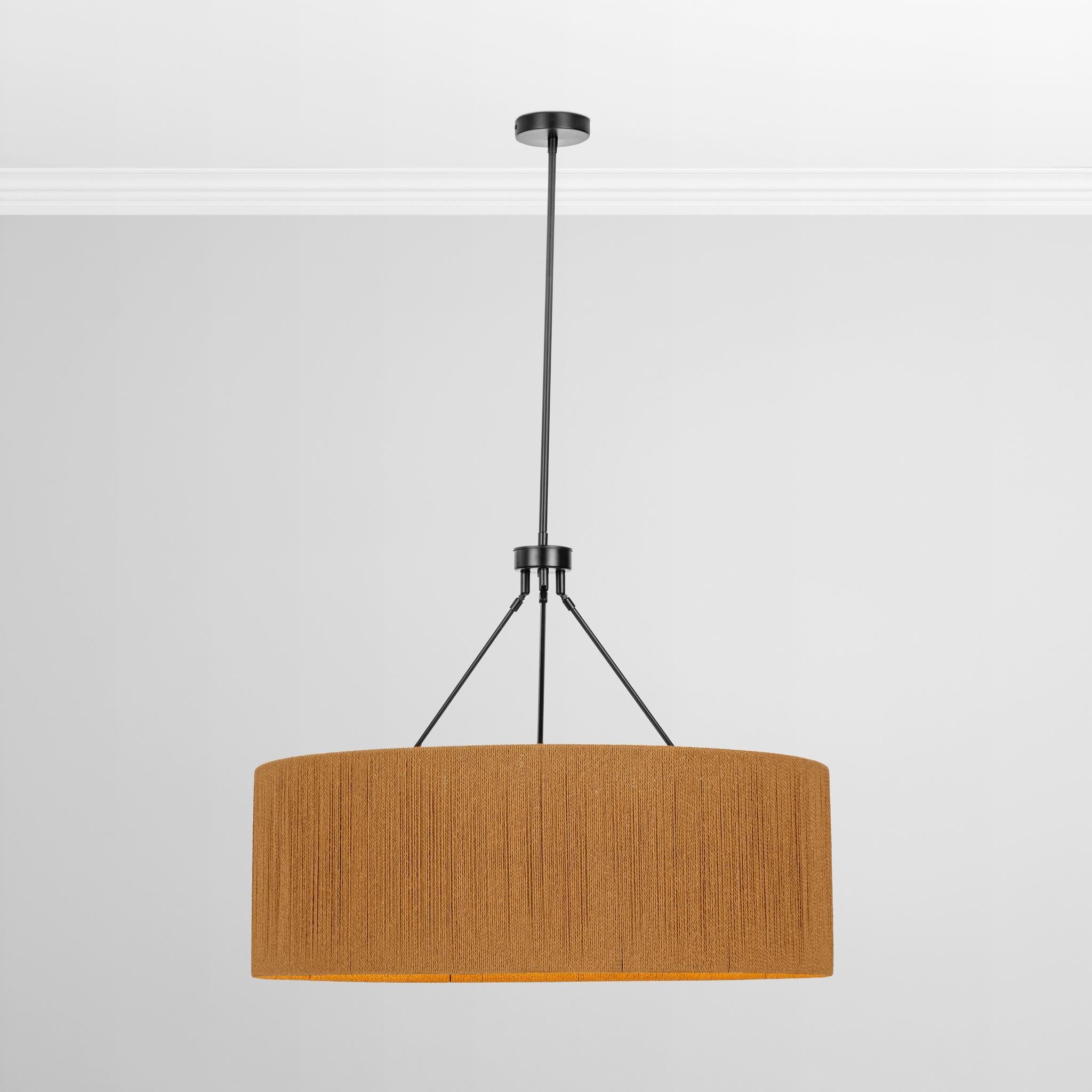Dobson Pendant - Natural/Black