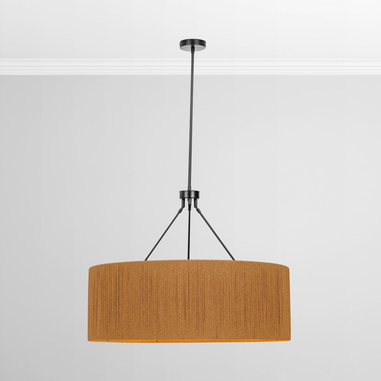 Dobson Rattan Round Pendant