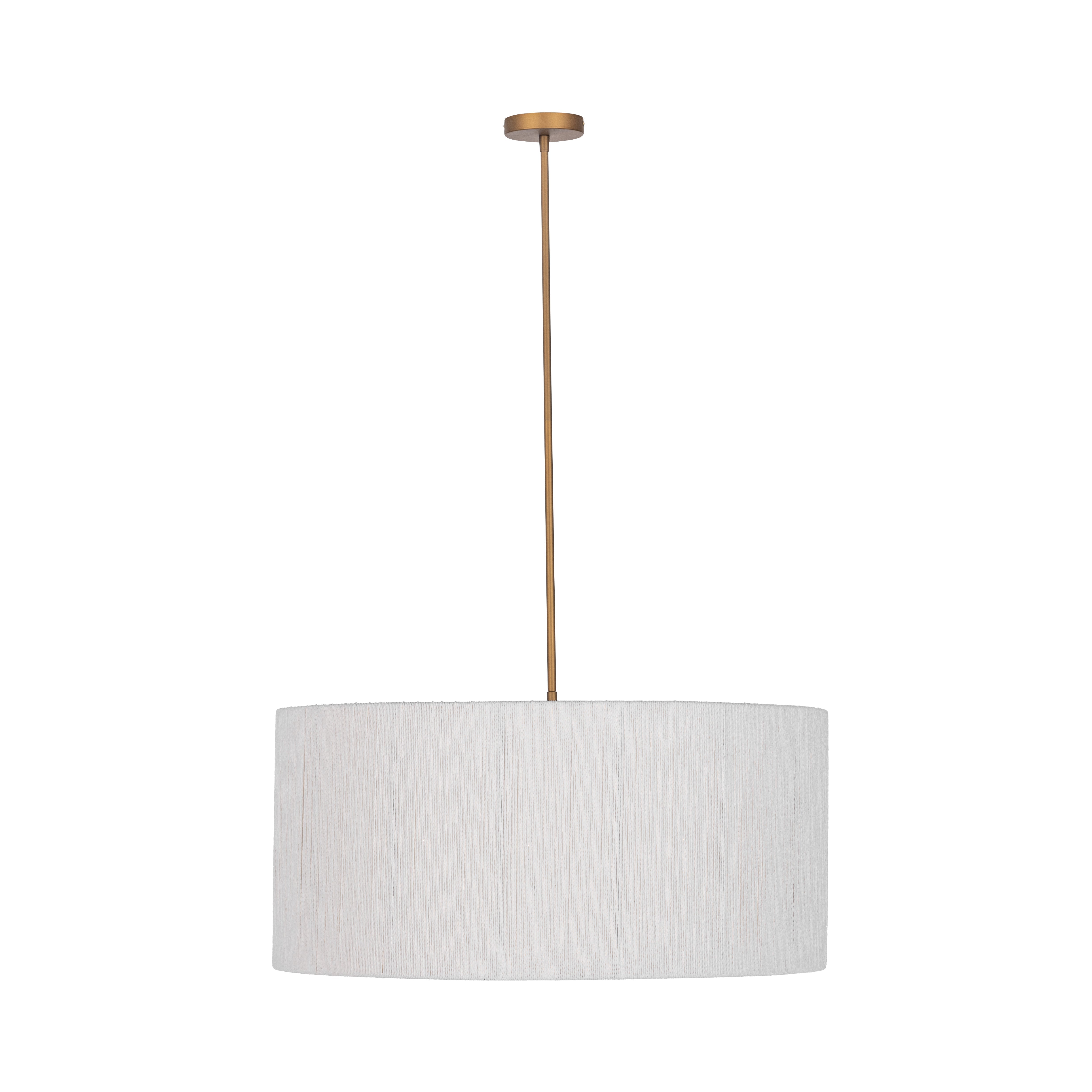 Allyn Pendant - White/Gold