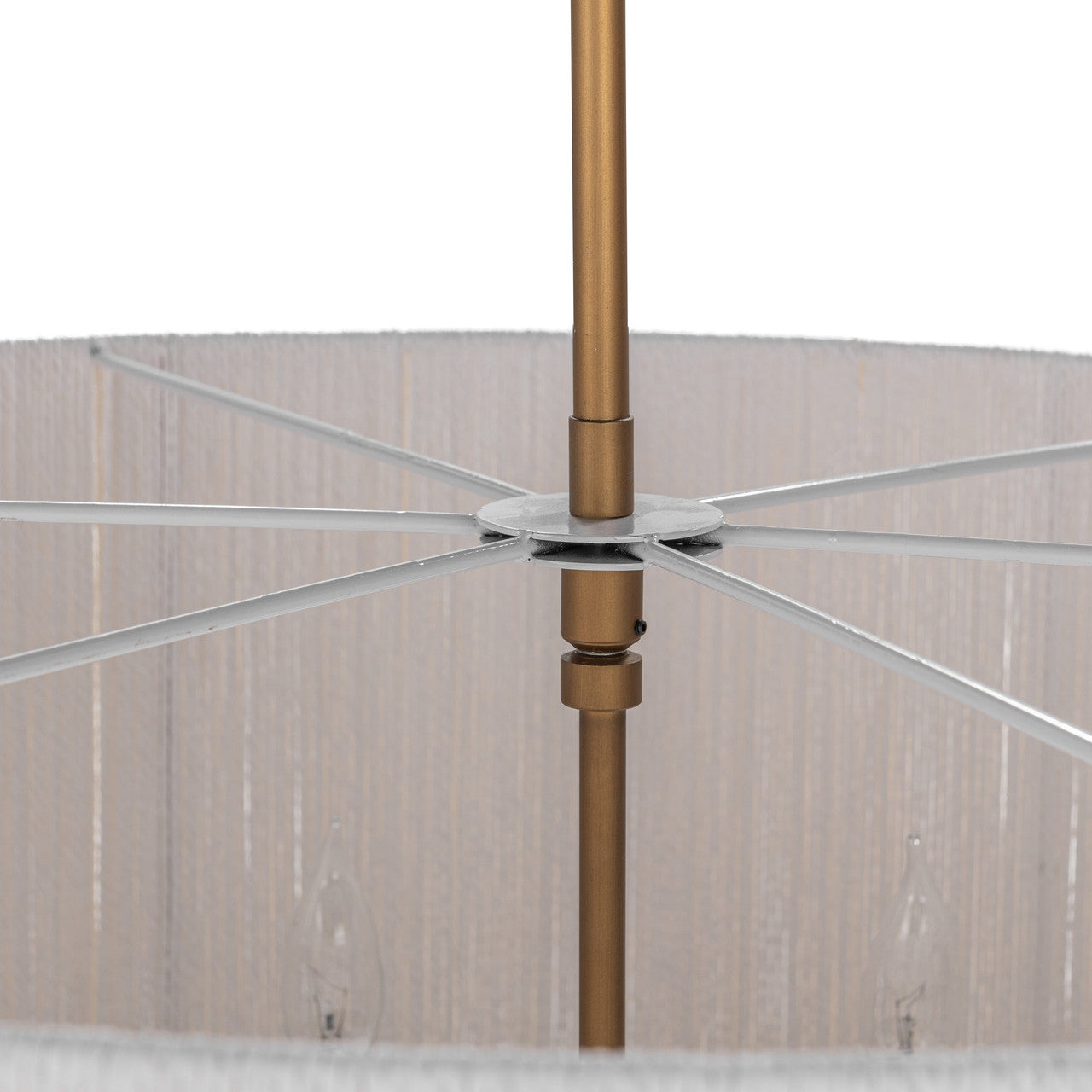 Allyn Rattan Round Pendant