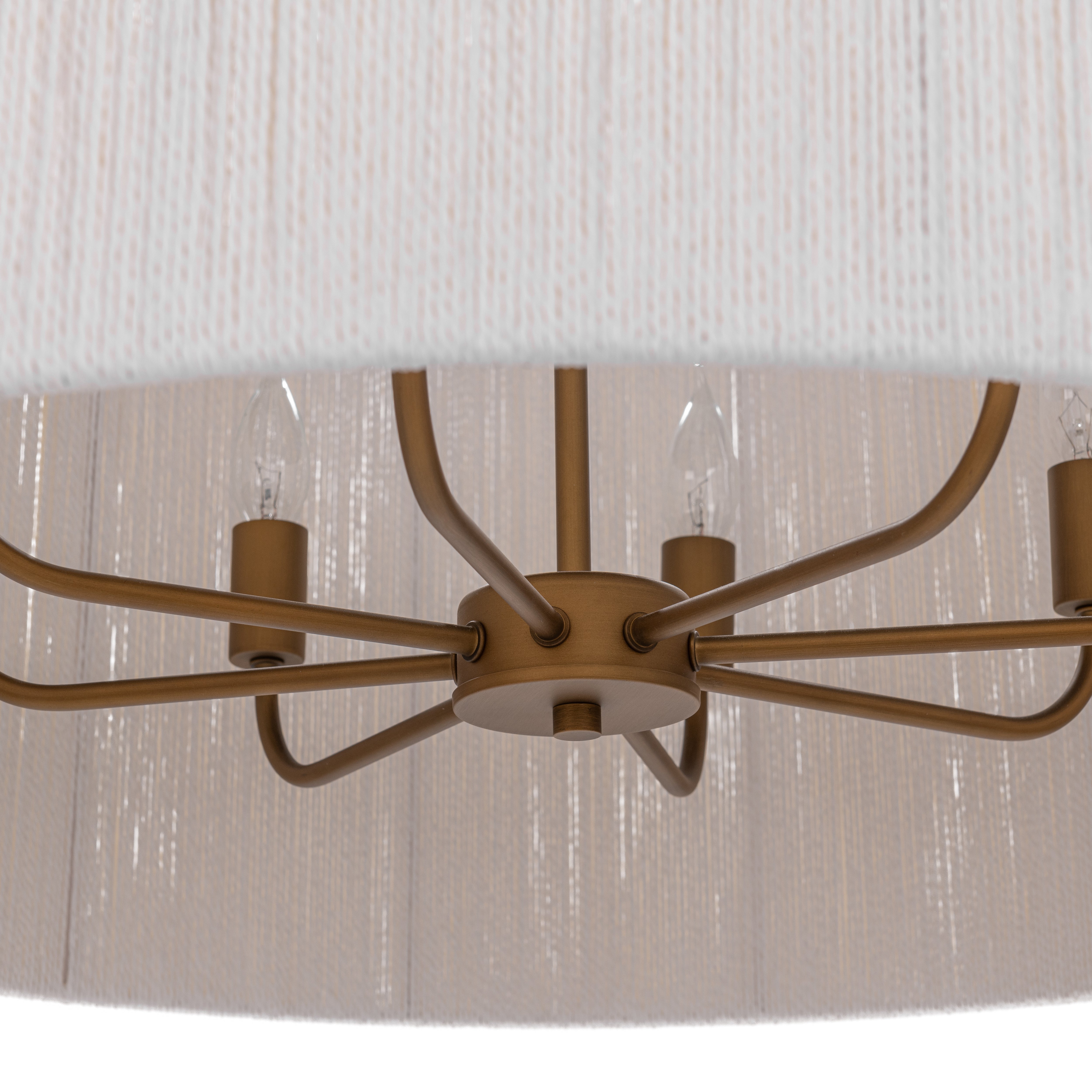 Allyn Pendant - White/Gold