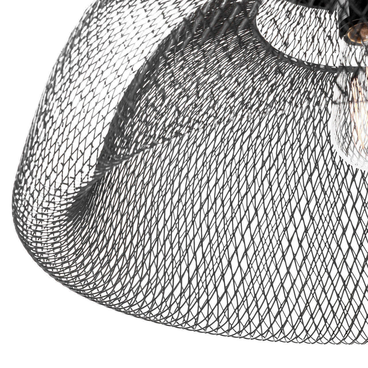 Nova Iron Round Pendant