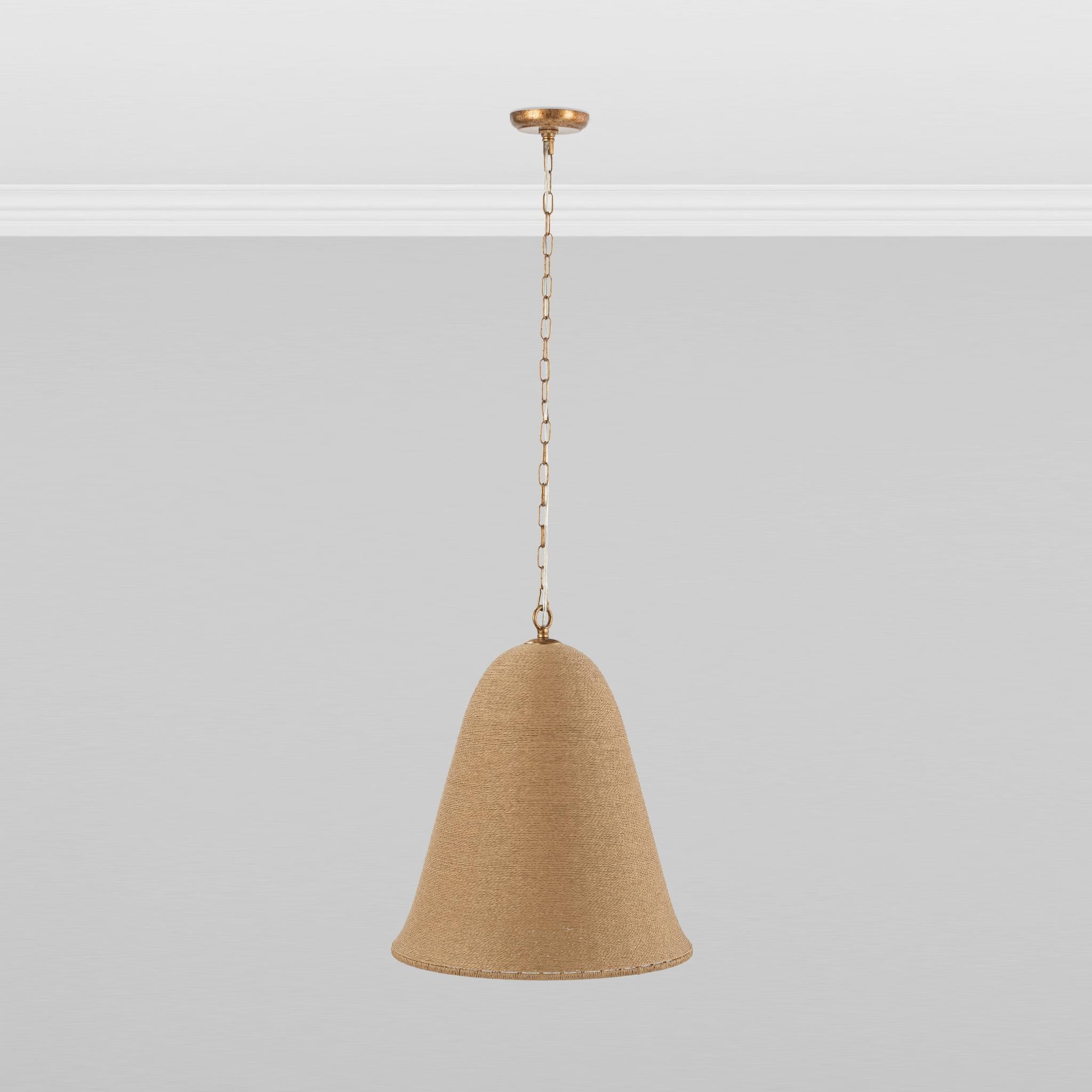 Kimbelle Pendant - Natural/Black - Medium