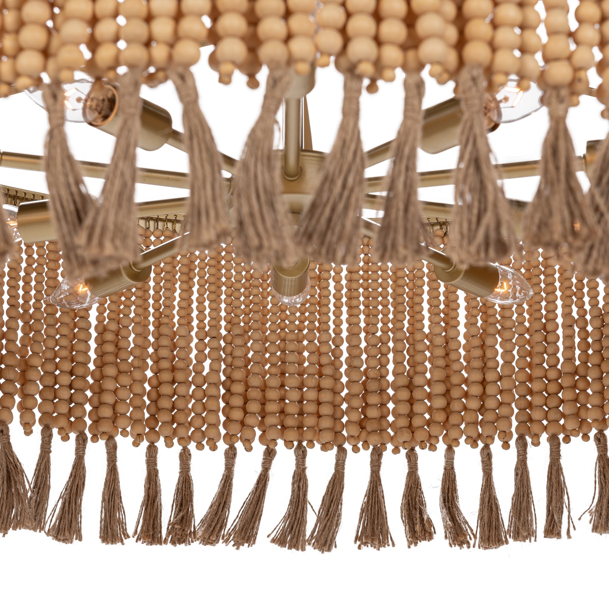 Andren Pendant - Natural/Gold