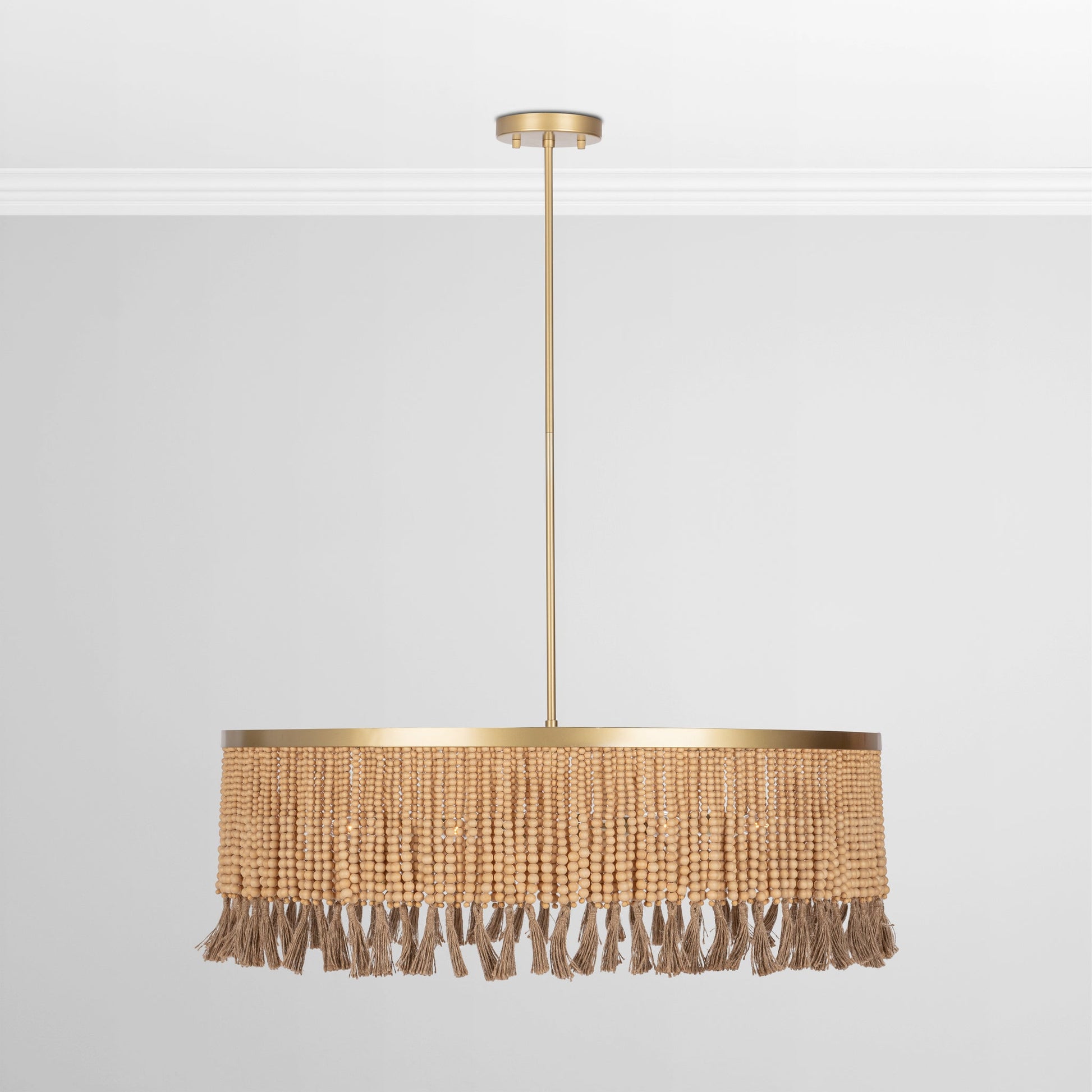 Andren Pendant - Natural/Gold