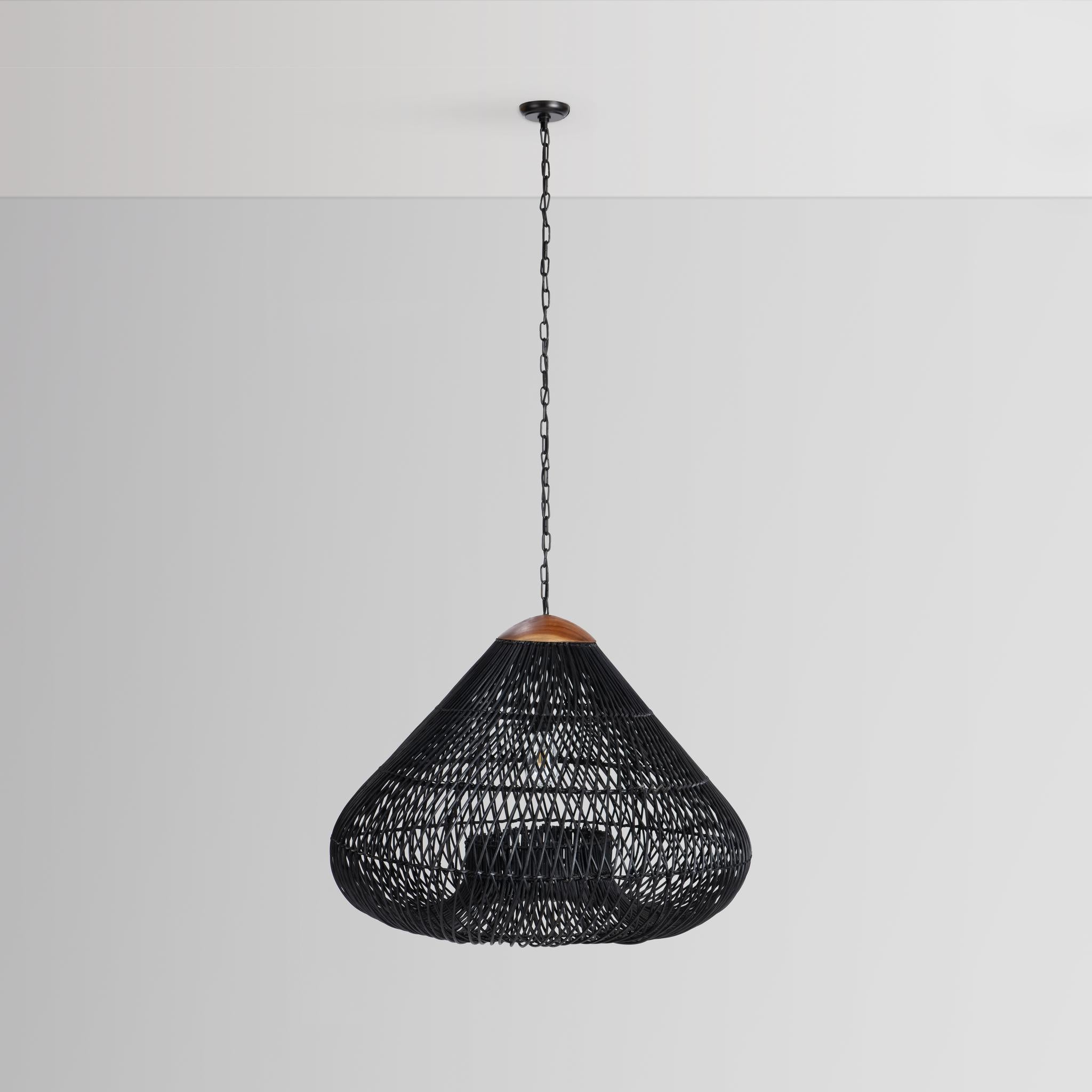 Lili Hanging Lamp Black Large