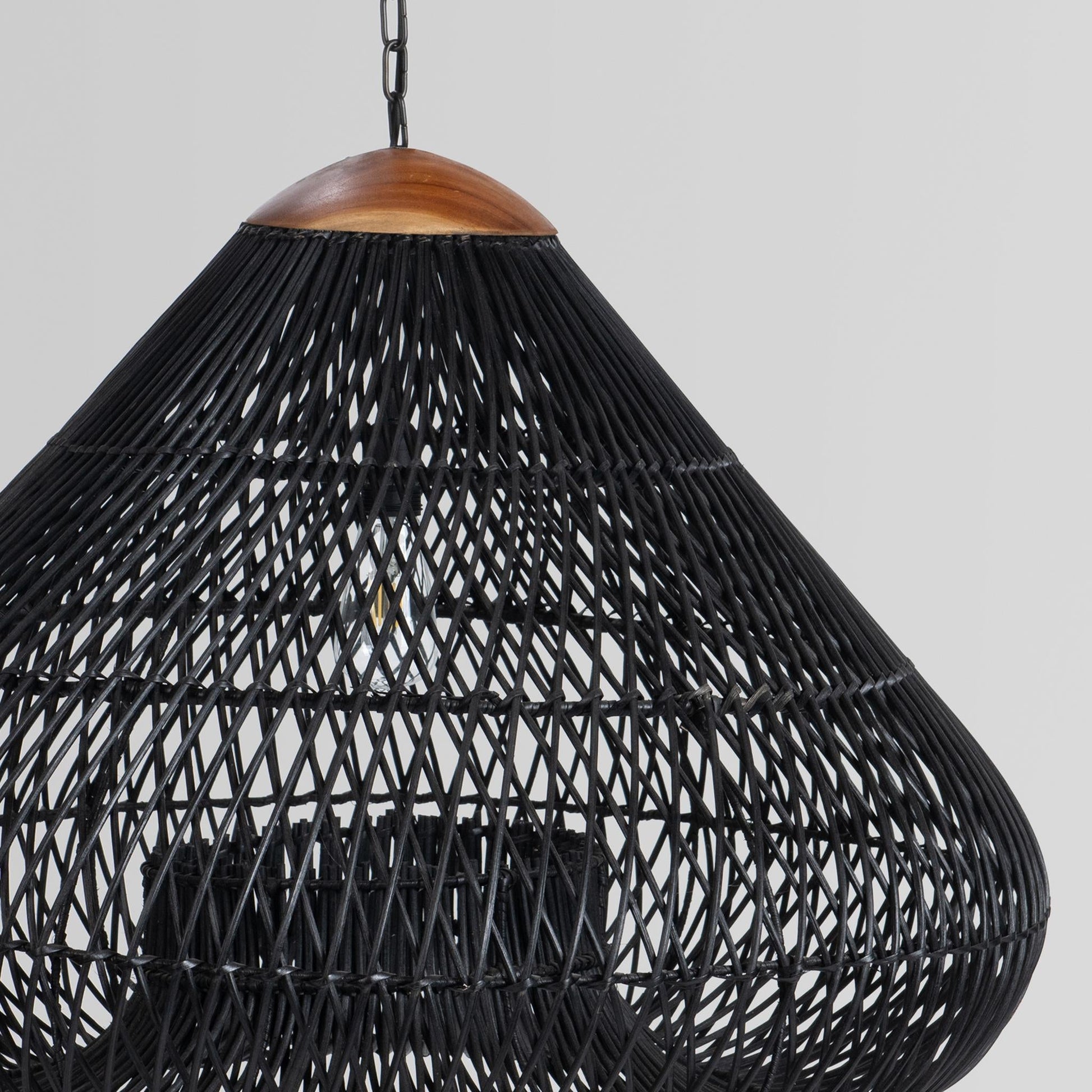 Lili Hanging Lamp Black Large