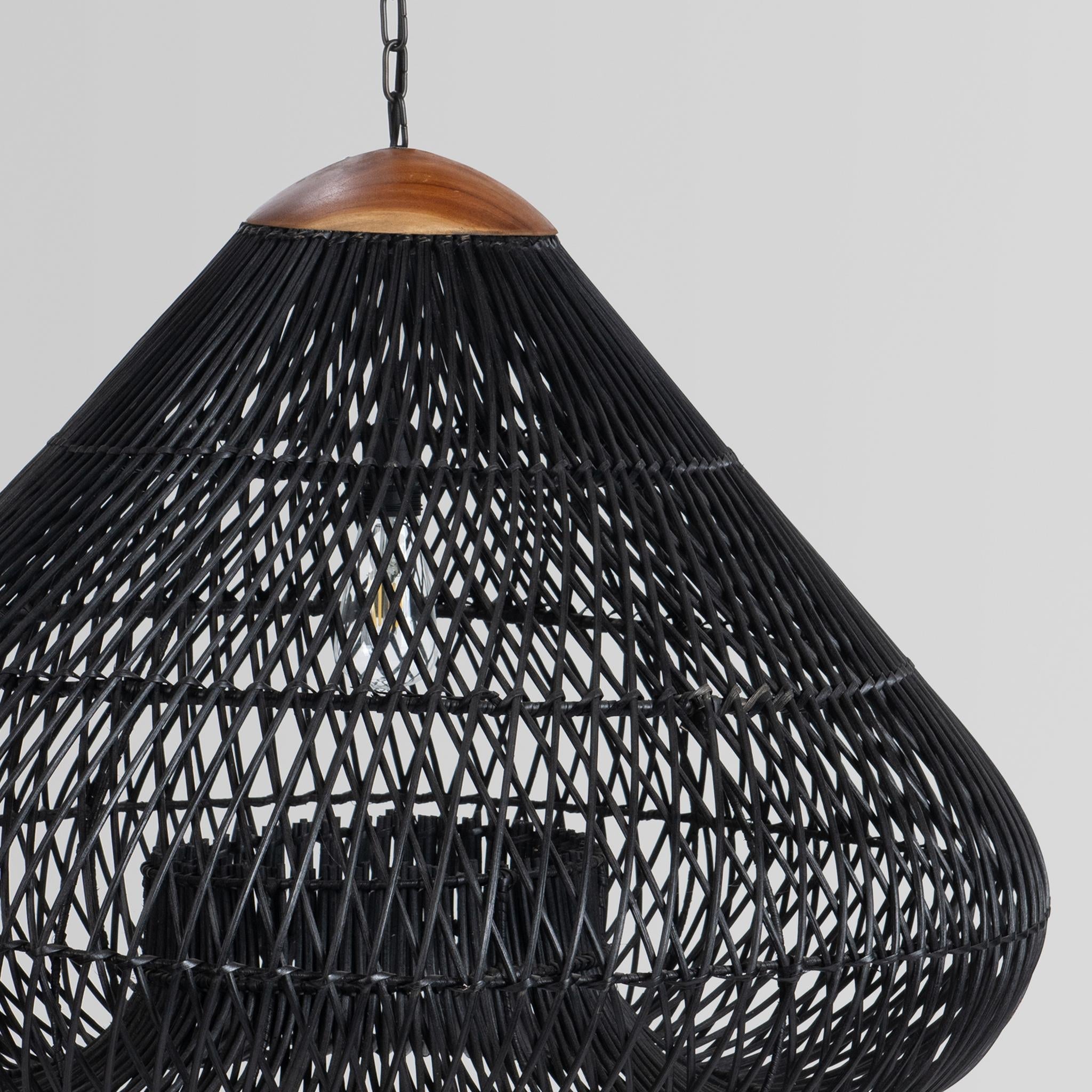 Lili Hanging Lamp Black Large