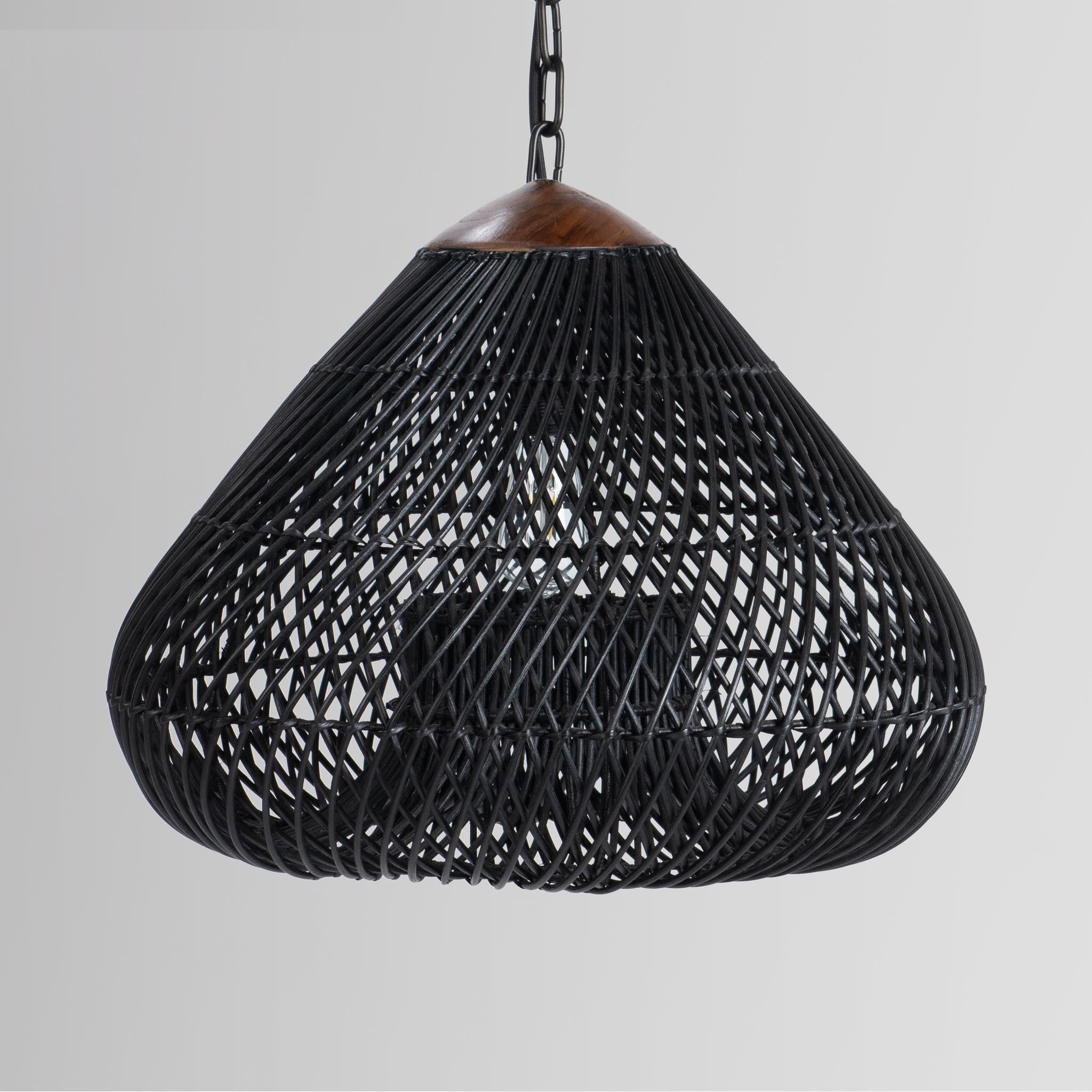 Lili Hanging Lamp Black Small