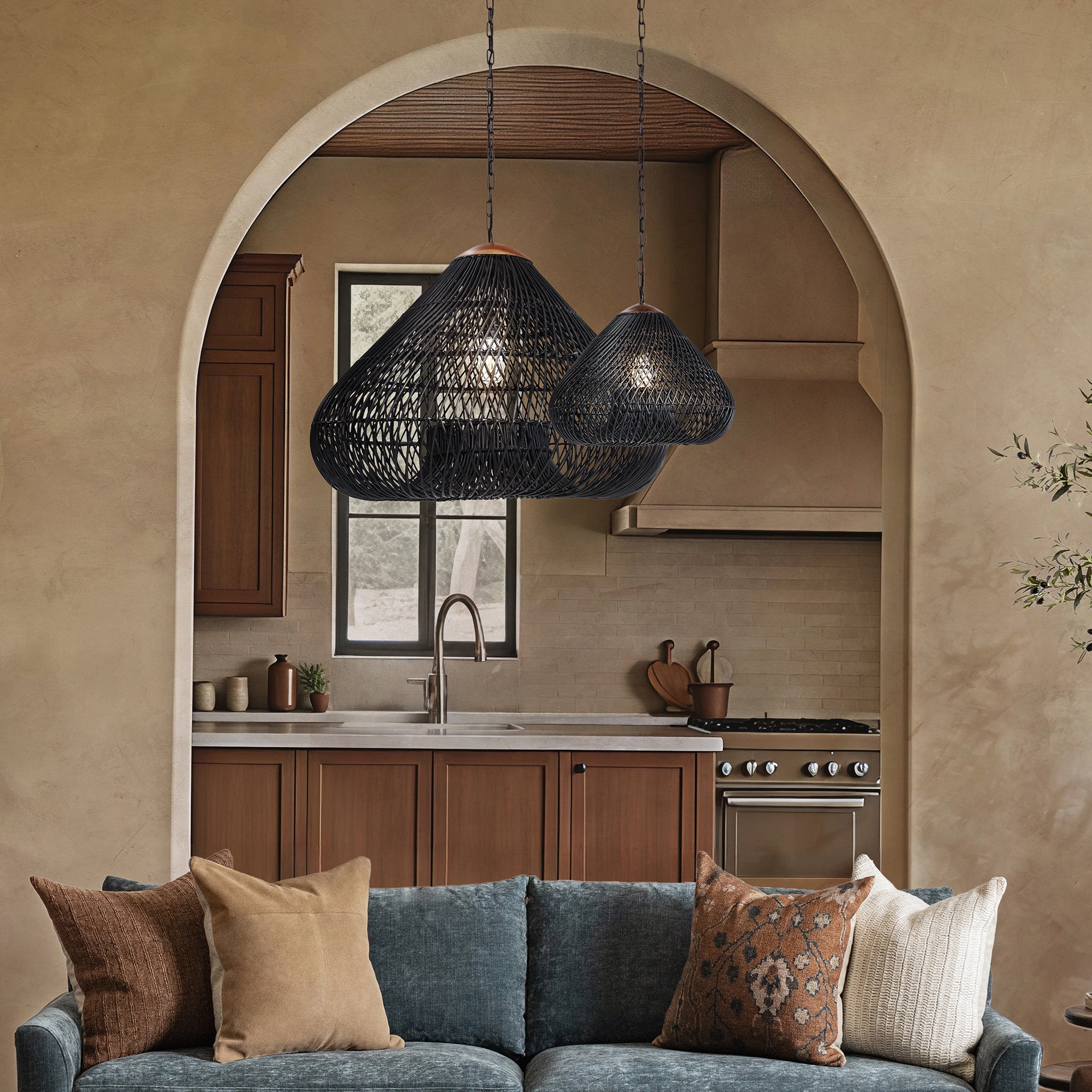 Lili Hanging Lamp Black Small