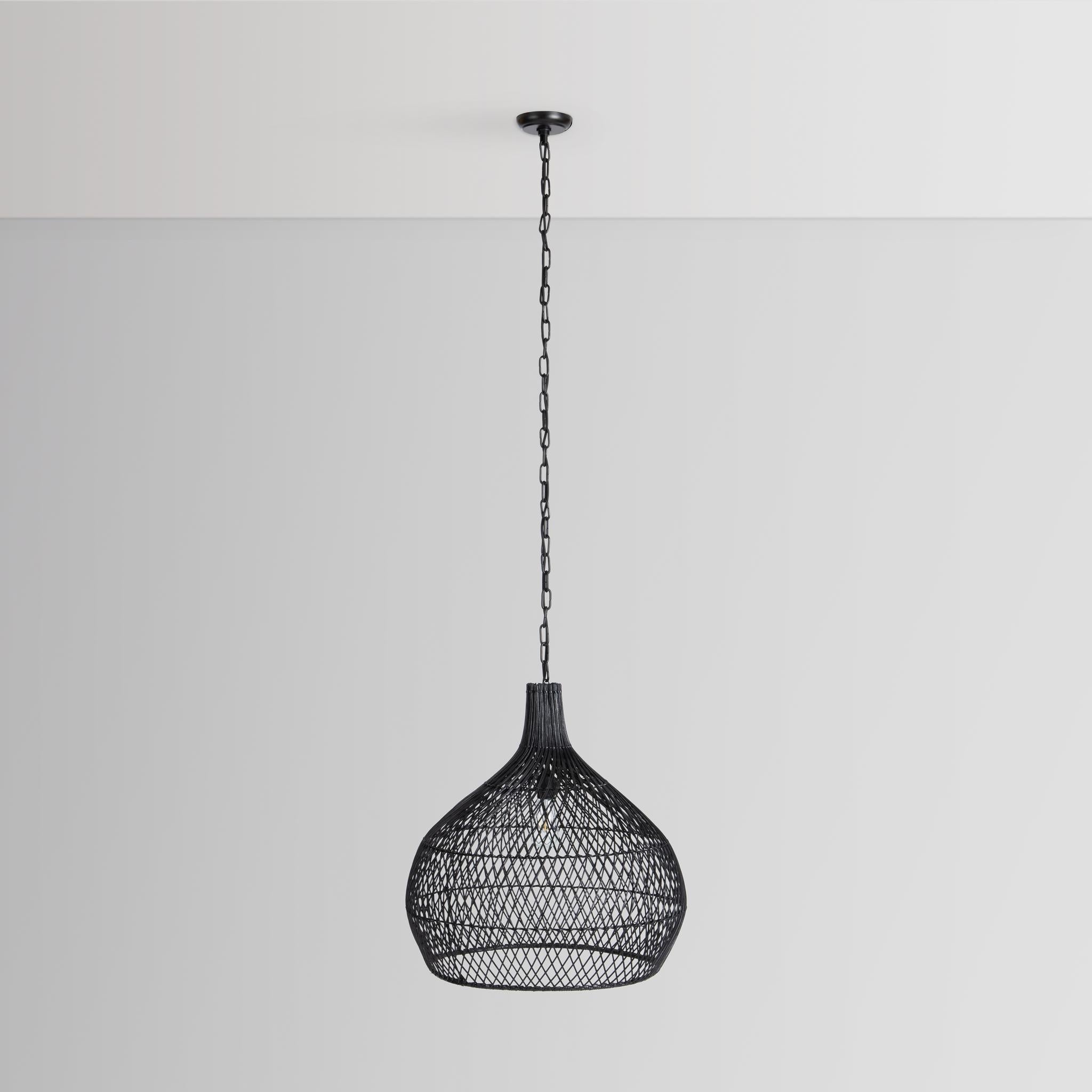 Dome Pendant Medium - Black