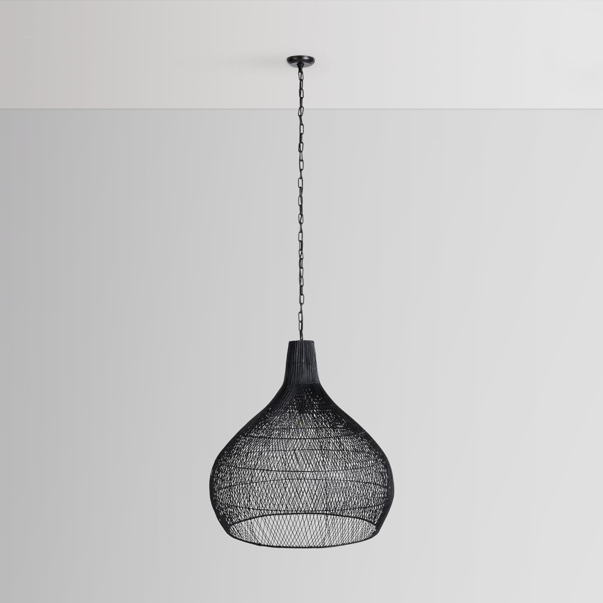 Dome Pendant Large - Black