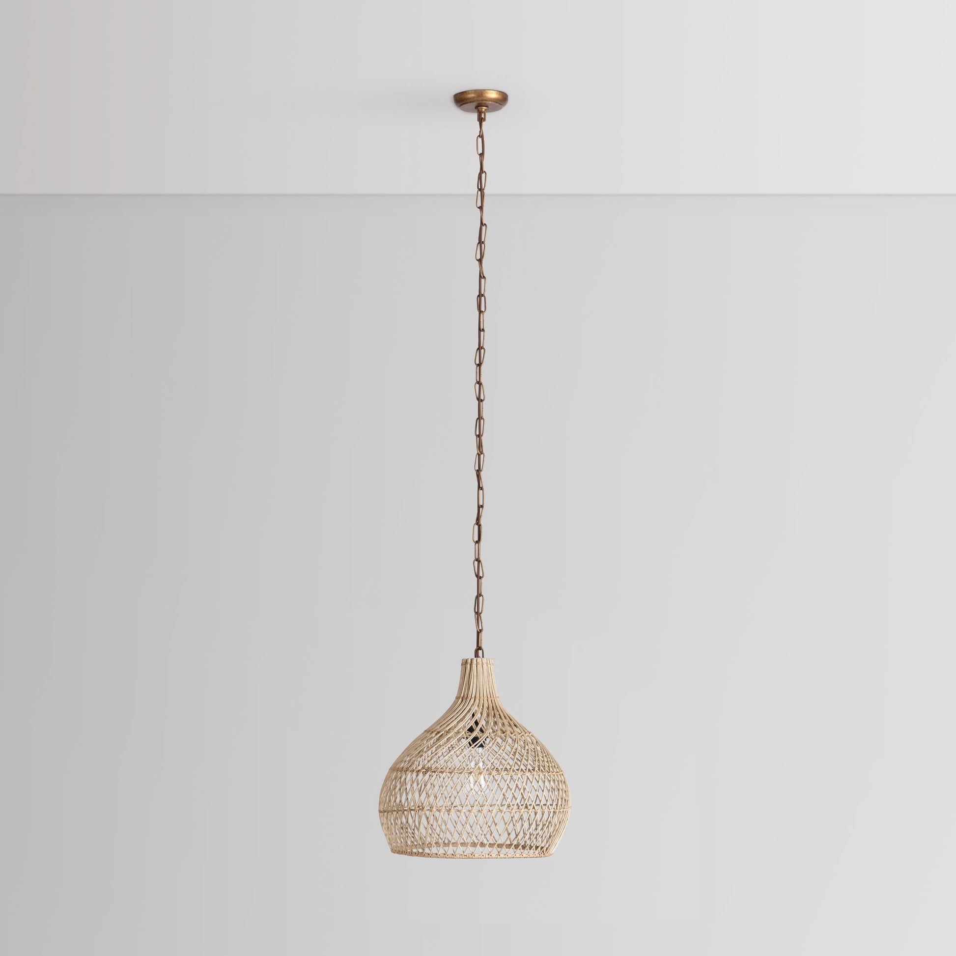 Dome Pendant Small - Natural