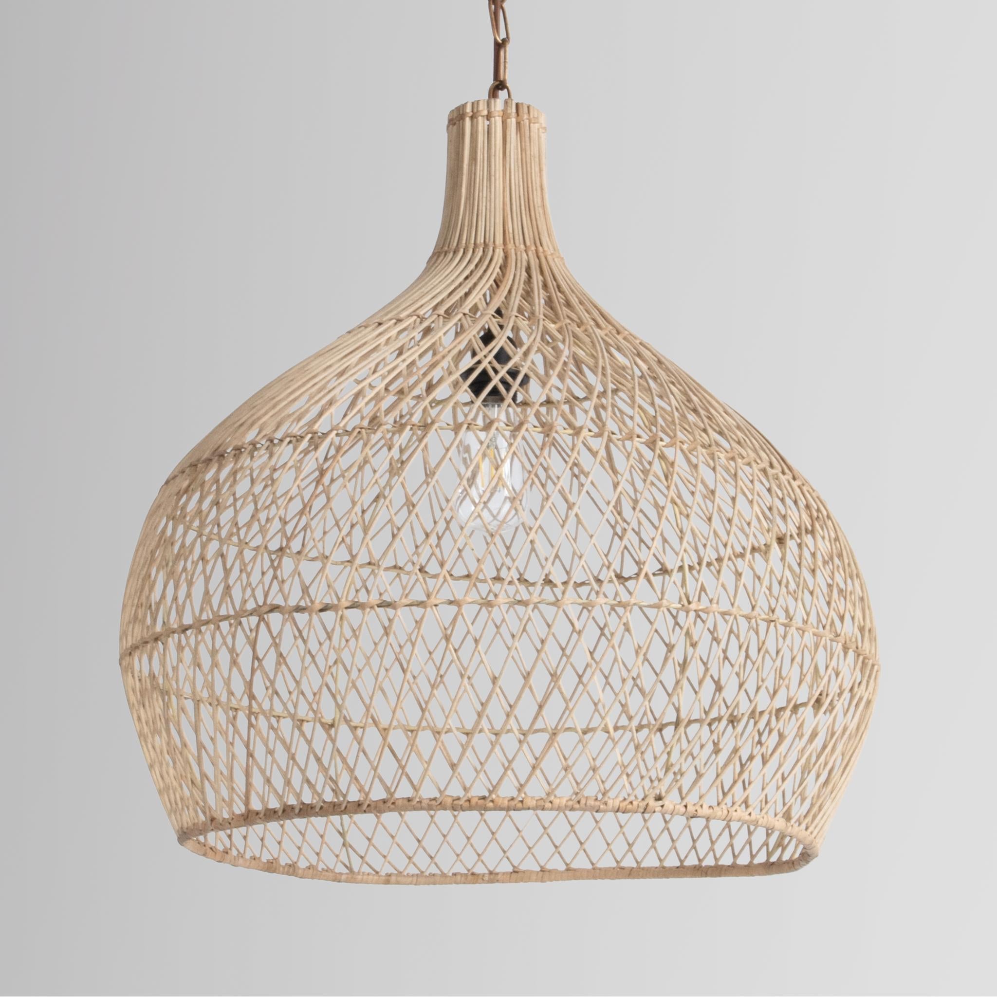 Dome Pendant Medium - Natural
