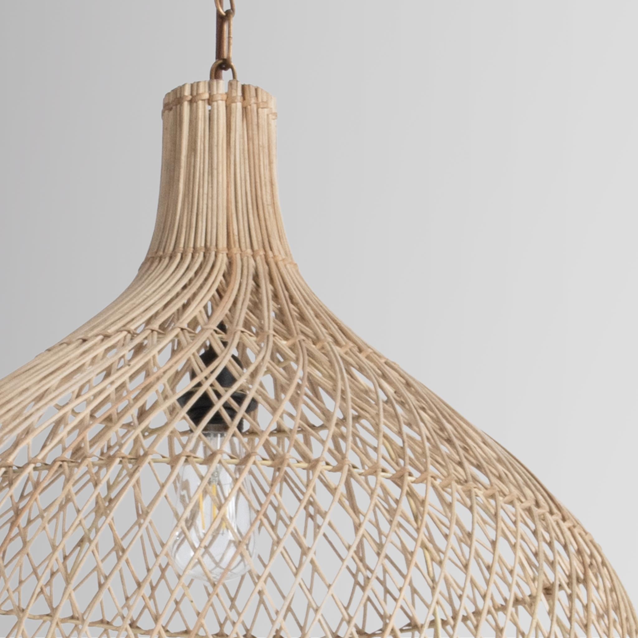 Dome Pendant Medium - Natural
