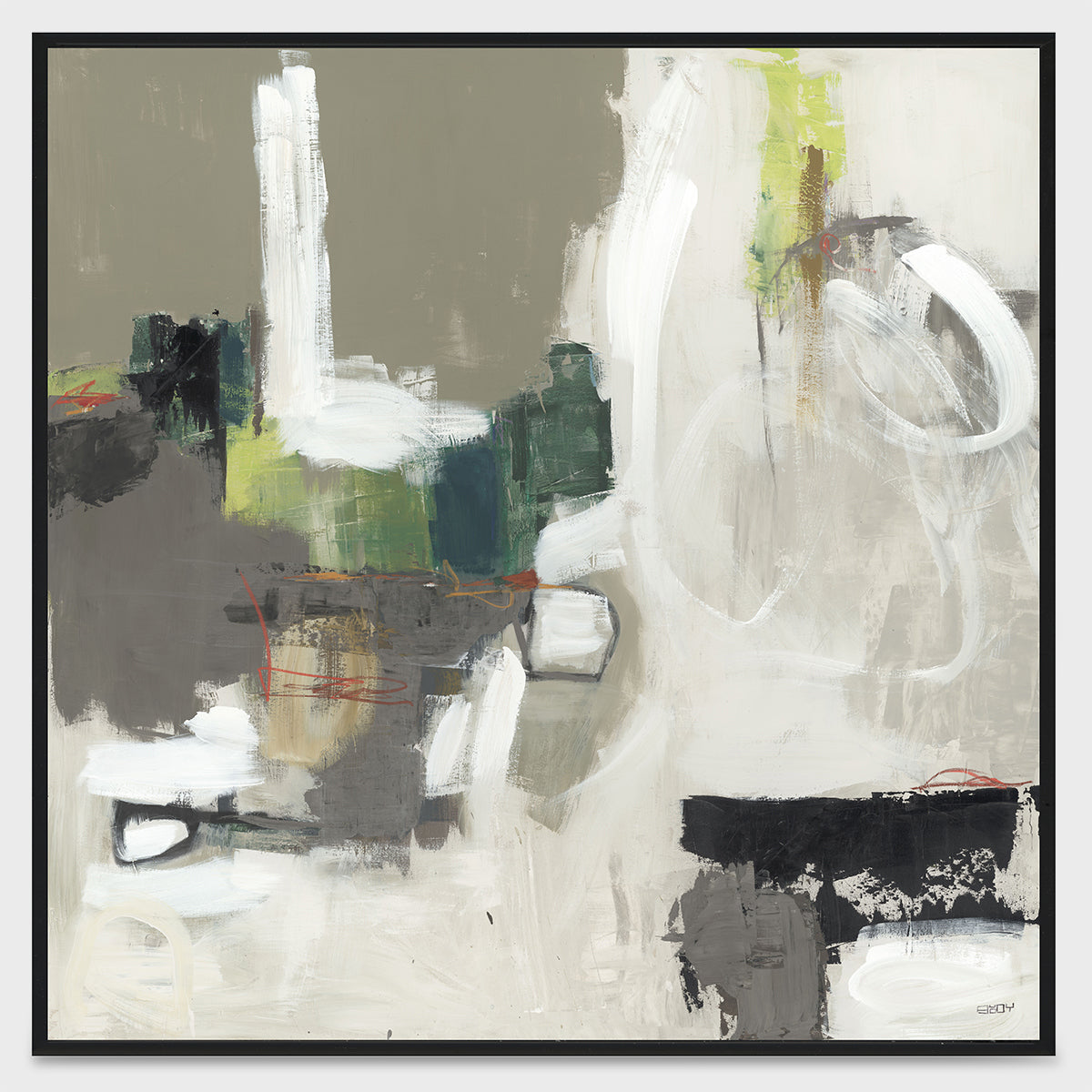 Amazonian Painting by Buddy Whitlock - 30x30