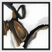 Black Smoke I Painting Art 48x48 by Buddy Whitlock