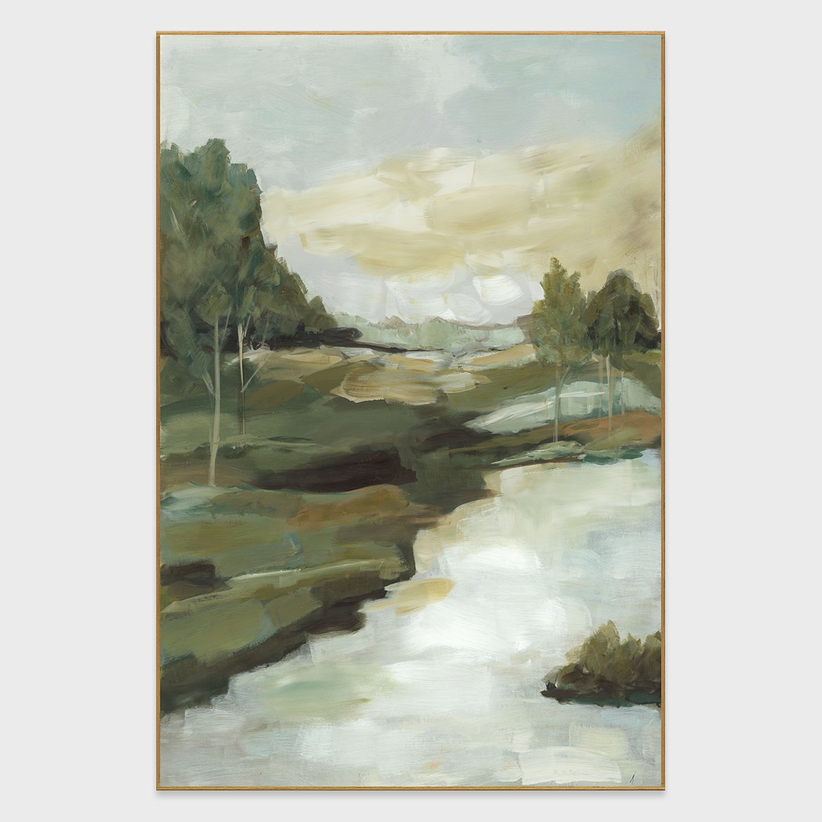 Forest Park Painting Art by Buddy Whitlock - 30x40