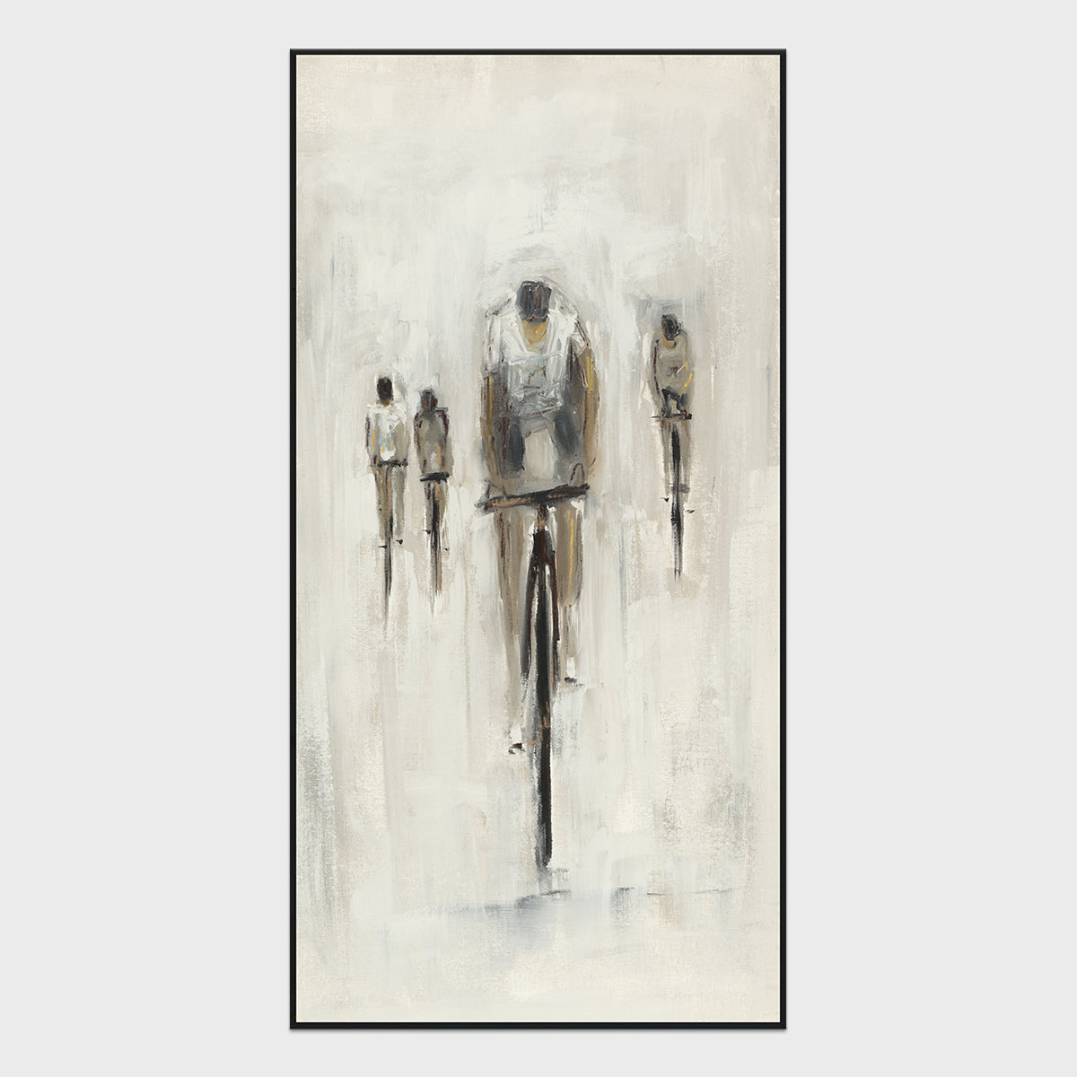 Cyclist Painting by Buddy Whitlock - 30x40
