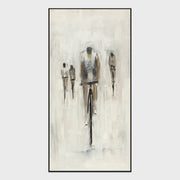 Cyclist Painting by Buddy Whitlock - 30x40