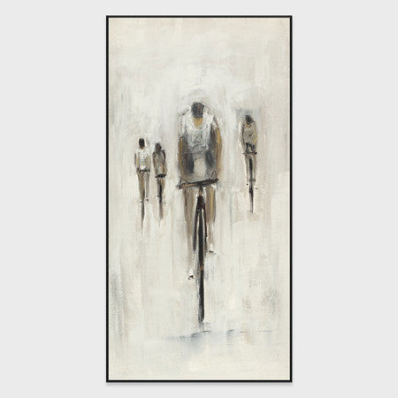 Cyclist Painting by Buddy Whitlock