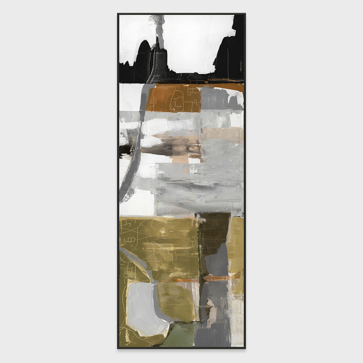 Urban I Painting Art by Buddy Whitlock - 20x70