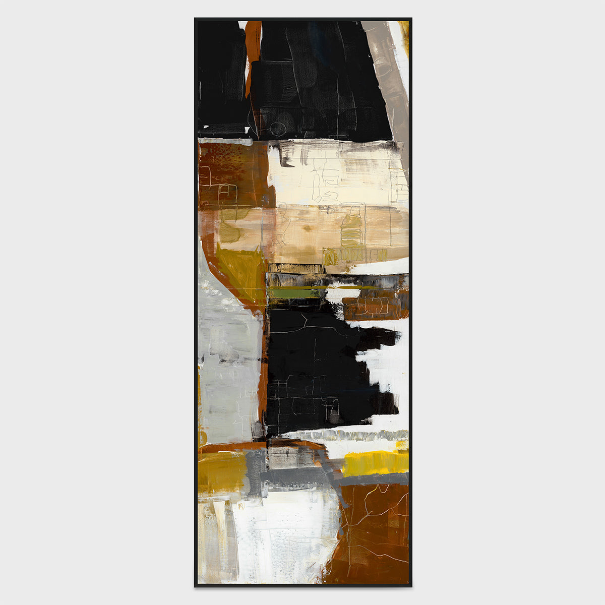 Urban II Painting Art by Buddy Whitlock - 20x70