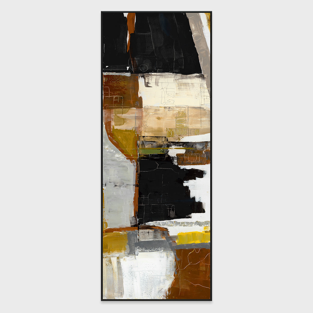 Urban II Painting Art by Buddy Whitlock - 20x70