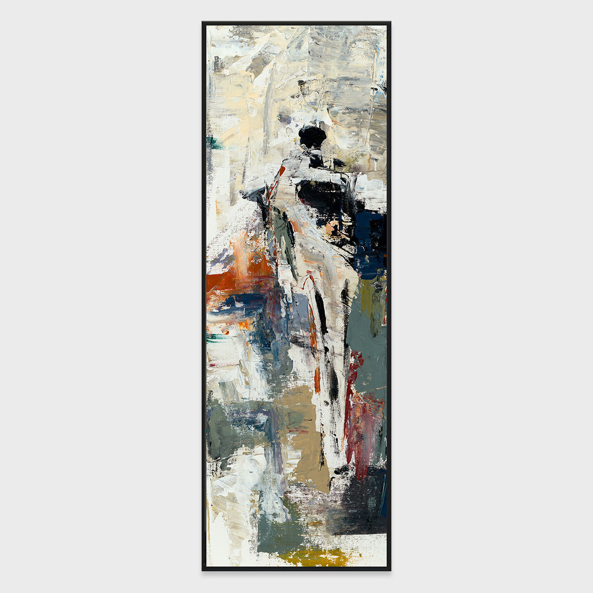 Solo I Painting Art 24x72 by Buddy Whitlock