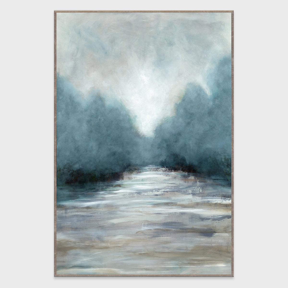 Creek Painting Art 60x40 by Buddy Whitlock