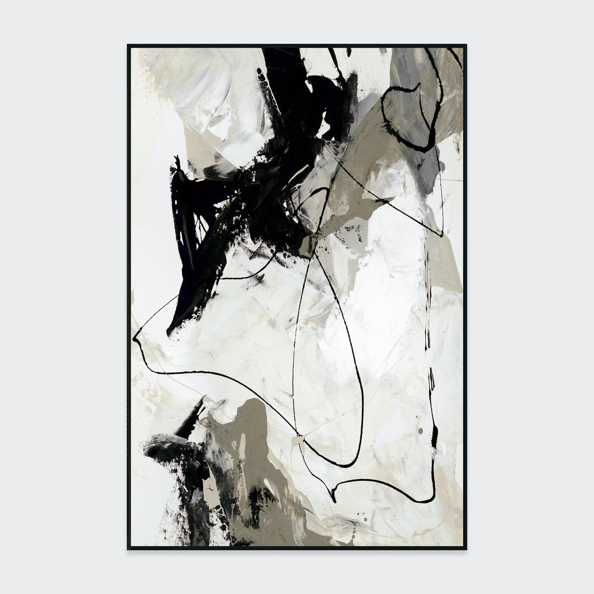 Chaos II Painting Art 40x60 by Buddy Whitlock