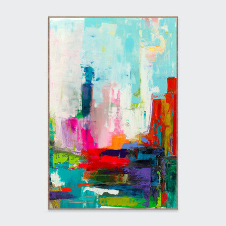Future Painting Art 40x60 by Buddy Whitlock